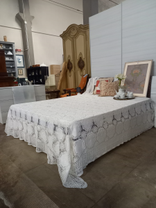 COPRILETTO UNCINETTO FATTO A MANO