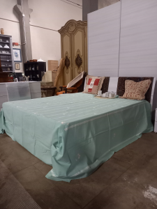 COPRILETTO VINTAGE VERDE ACQUA