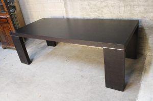 TAVOLO GRANDE MODERNO NERO DESIGN ITALIA